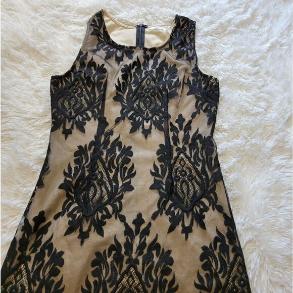 Blue pepper lace overlay dress - Picture 3 of 8